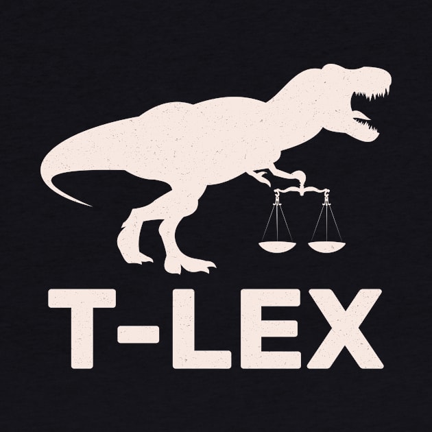 Funny T-Rex Lawyer by sqwear